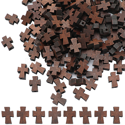 150Pcs Natural Wooden Beads WOOD-SC0001-47-1