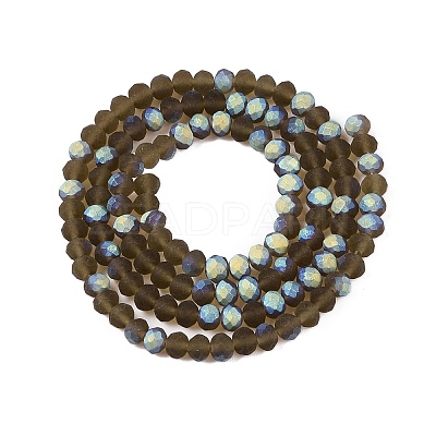 Transparent Glass Beads Strands LS-EGLA-A044-T4mm-MB16-1