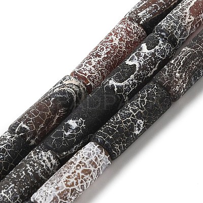 Natural Weathered Agate Beads Strands G-Q169-A04-02-1