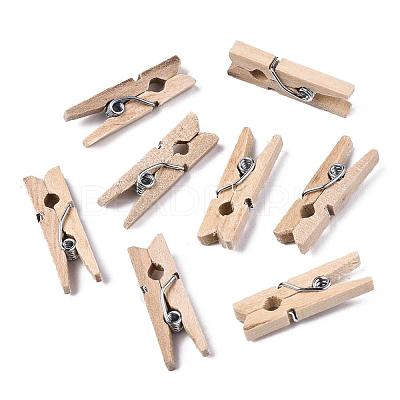 Wooden Craft Pegs Clips WOOD-R249-085-1