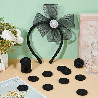 20Pcs Felt Hair Band Pads DIY-BC0015-58A-1
