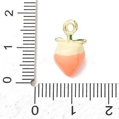 Alloy Enamel Pendants AL-CBA24A7-01G-10-1