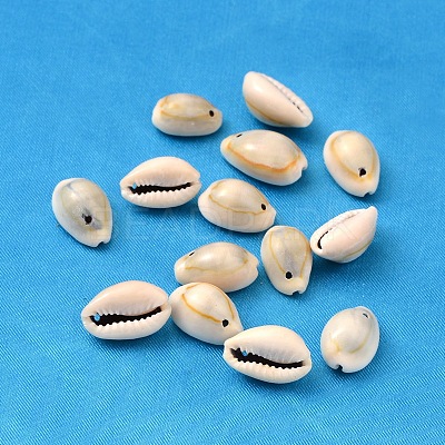 Natural Cowrie Shell Pendants BSHE-S049-1