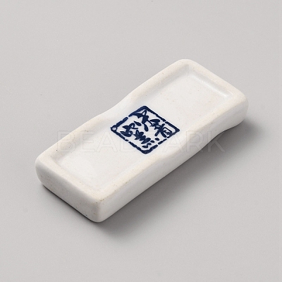 Japanese Style Ceramic Chopstick Holders AJEW-WH0009-40-1