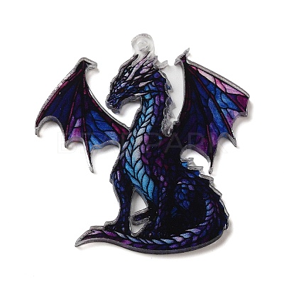 Acrylic Pendants OACR-O007-02H-1