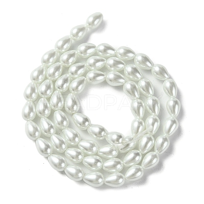 Glass Pearl teardrop X-HY-O001-B-02-1