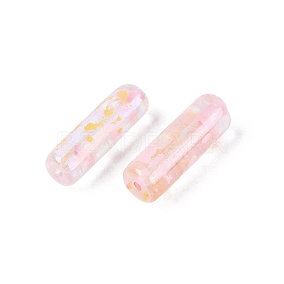 Picasso Transparent Glass Bugle Beads SEED-N010-02A-09-1