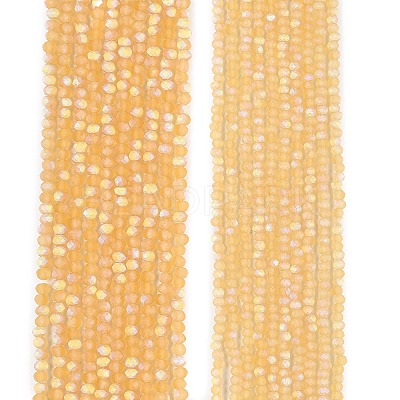 Transparent Glass Beads Strands LS-EGLA-A044-T2mm-MB03-1