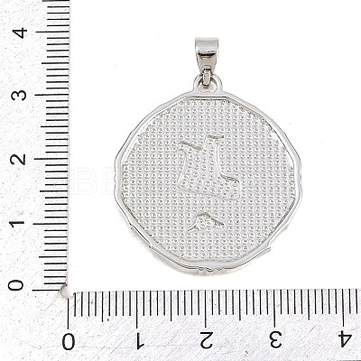 Brass Pendants KK-I453-02P-01-1