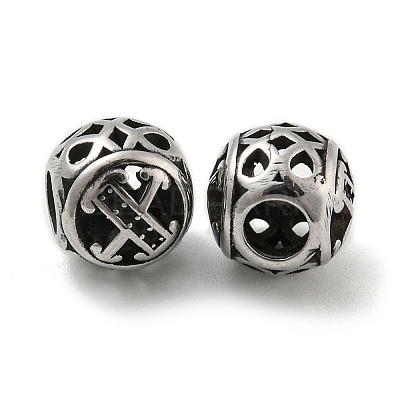 304 Stainless Steel Beads Rhinestone Settings STAS-O002-01X-AS-1
