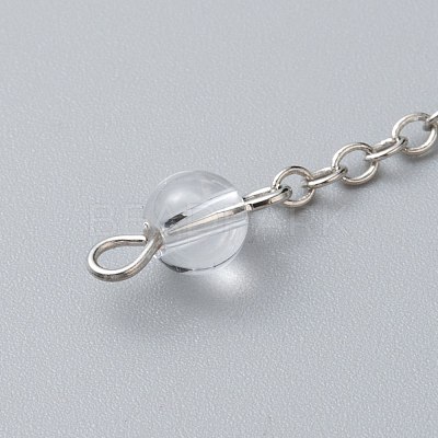 Platinum Tone Brass Crystal Cone Hexagonal Pointed Dowsing Pendulums X-MAK-M015-01I-1