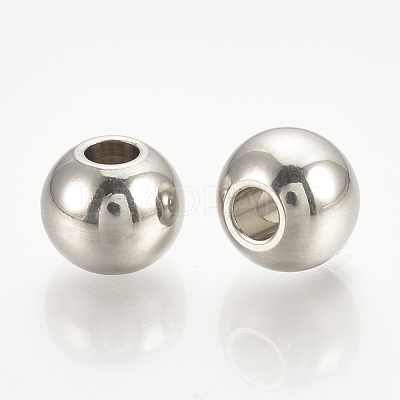 Tarnish Resistant 304 Stainless Steel Spacer Beads X-STAS-T021-8-1