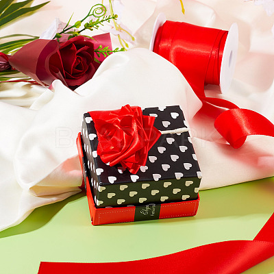 10 Yards Double-Face Polyester Satin Ribbons SRIB-TA0001-16D-1