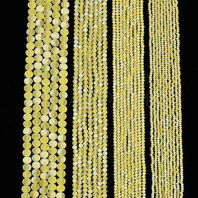 Transparent Glass Beads Strands EGLA-A044-T4mm-MB29-1
