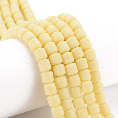 Polymer Clay Bead Strands CLAY-T001-C46-1