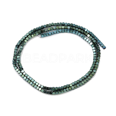 Electroplate Non-magnetic Synthetic Hematite Beads Strands G-I175-09F-1