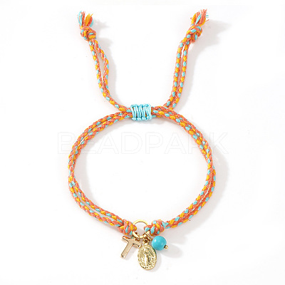 Brass Charm Bracelets TC3588-2-1