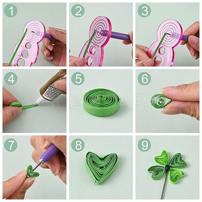 6 Colors Quilling Paper Strips LS-DIY-J001-5mm-A04-1