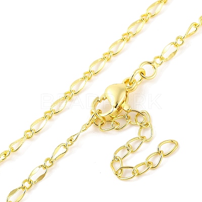 Brass Pave Clear Cubic Zirconia Pendant Necklaces for Women NJEW-S430-03G-02-1