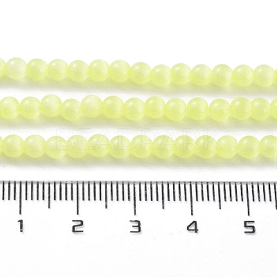 Cat Eye Beads Strands CE-F022-4mm-11-1