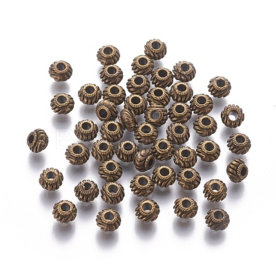 Tibetan Style Spacer Beads TIBEB-Q39-AB-FF-1