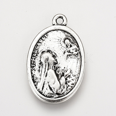 Tibetan Style Alloy Pendants LS-X-TIBE-Q078-09AS-RS-1