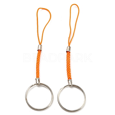 Polyester Cord Mobile Straps FIND-G063-04P-03-1