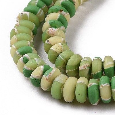 Handmade Polyester Clay Beads Strand CLAY-P001-04B-1