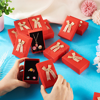 Cardboard Glitter Powder Jewelry Set Packaging Boxes LS-CON-TAC0008-08C-1