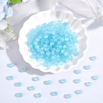 Cat Eye Beads G-PA0001-90A-02-1