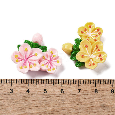 Opaque Resin Cabochons RESI-R455-01J-1