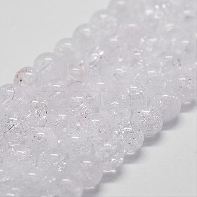 Natural Crackle Quartz Beads Strands G-D840-01-14mm-1
