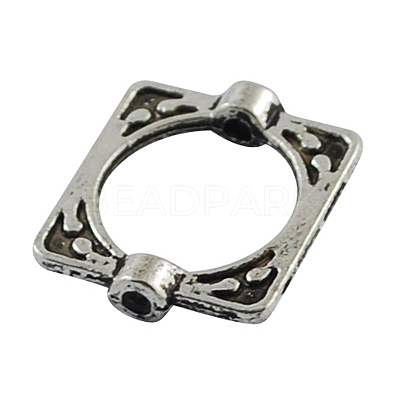 Tibetan Style Alloy Bead Frames LS-TIBEB-6761-AS-LF-1
