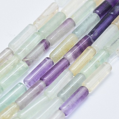 Natural Fluorite Beads Strands G-F631-D17-1