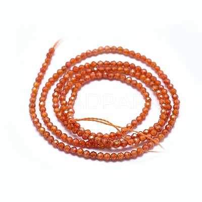 Cubic Zirconia Bead Strands G-I224-A01-1