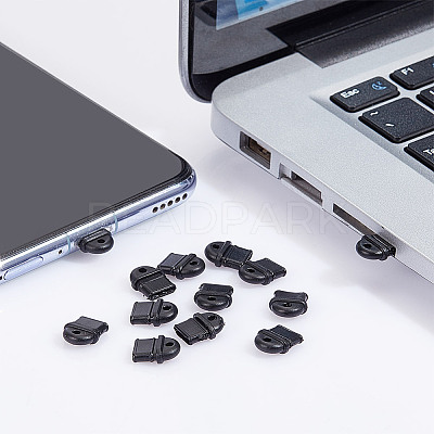 50Pcs Plastic Mobile Dustproof Plugs FIND-GA0004-06-1