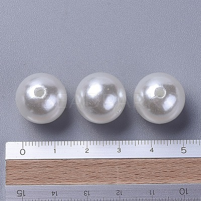 Imitation Pearl Acrylic Beads PL611-22-1