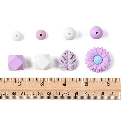30Pcs Silicone Beads SIL-FS0001-33-1