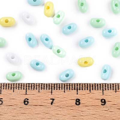 Opaque Acrylic Beads MACR-T048-02M-03-1