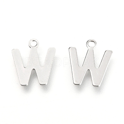 Non-Tarnish 201 Stainless Steel Charms X-STAS-C021-06P-W-1