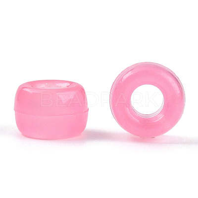 Transparent & Luminous Plastic Beads KY-T025-01-H06-1