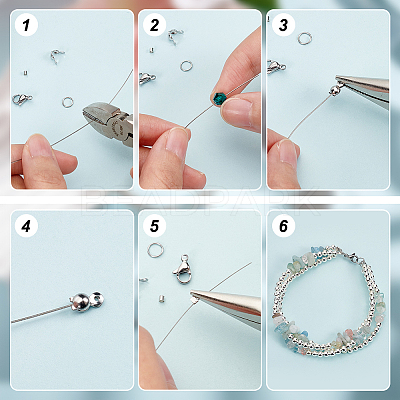 DIY Beading Jewelry Making Finding Kit DIY-BC0012-55A-1