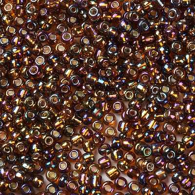 8/0 Round Glass Seed Beads SEED-J017-F8-671-1