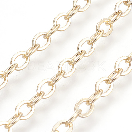Brass Cable Chains KK-F769-03LG-1