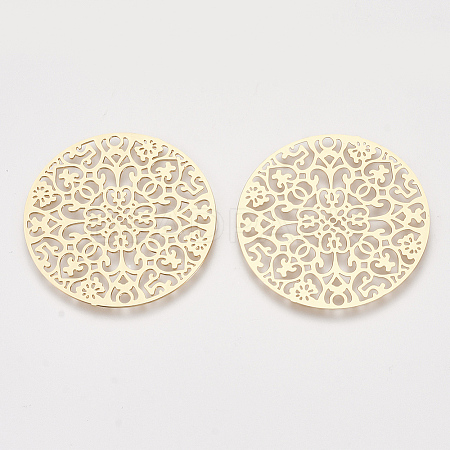 Brass Filigree Joiners Links LS-X-KKC-T001-11KC-1