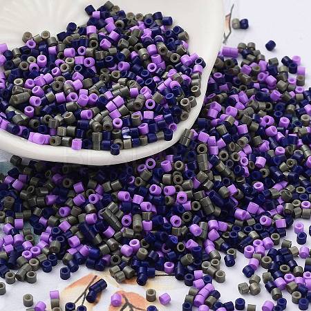 Baking Paint Glass Seed Beads X-SEED-S042-05B-54-1