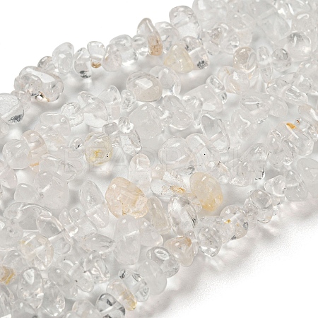 Natural Quartz Crystal Chip Beads Strands G-M205-01A-1