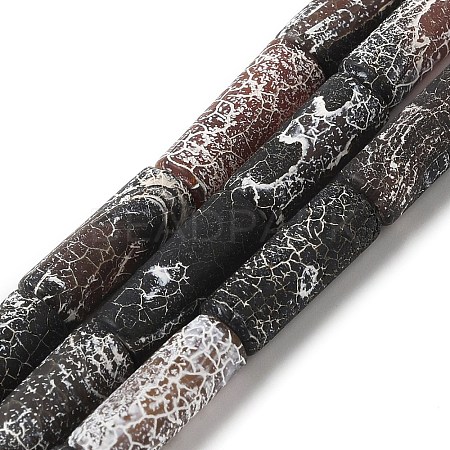 Natural Weathered Agate Beads Strands G-Q169-A04-02-1