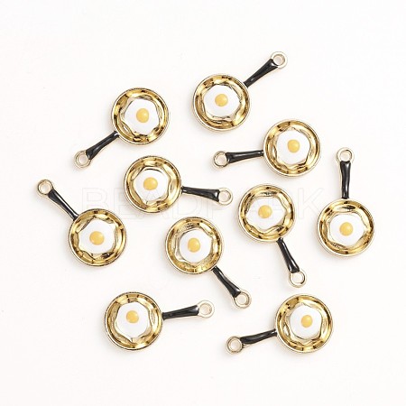 Alloy Enamel Pendants ENAM-TAC0001-14B-1