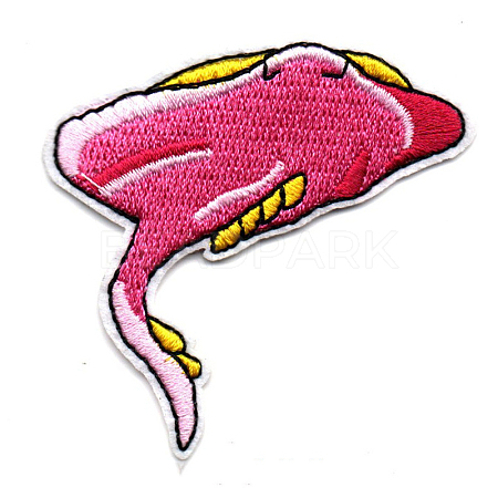 Computerized Embroidery Cloth Iron on/Sew on Patches DIY-K012-02-S701-1